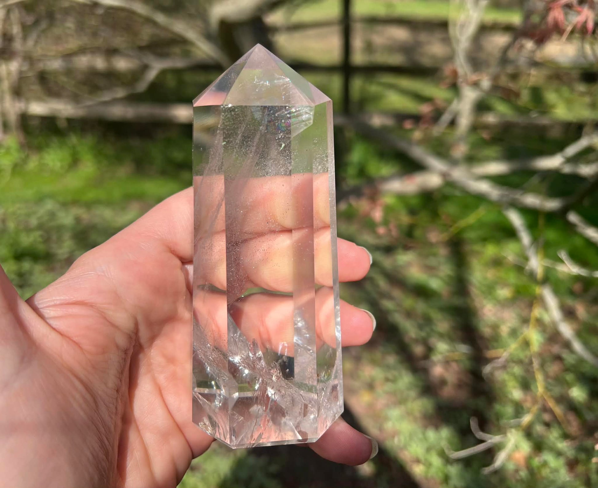 Quartz Crystal Tower ~ Large - Gem Realm 