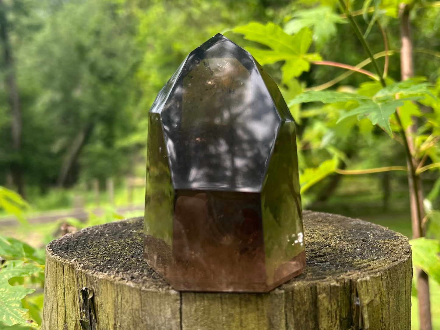 Smoky Quartz Tower ~ Large