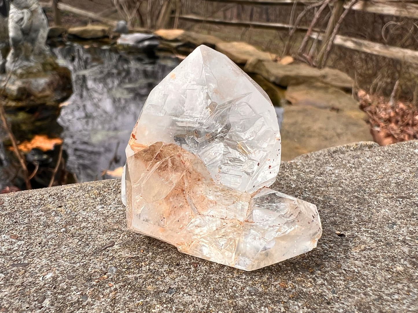 Included Quartz Crystal Specimen Tower - Gem Realm 