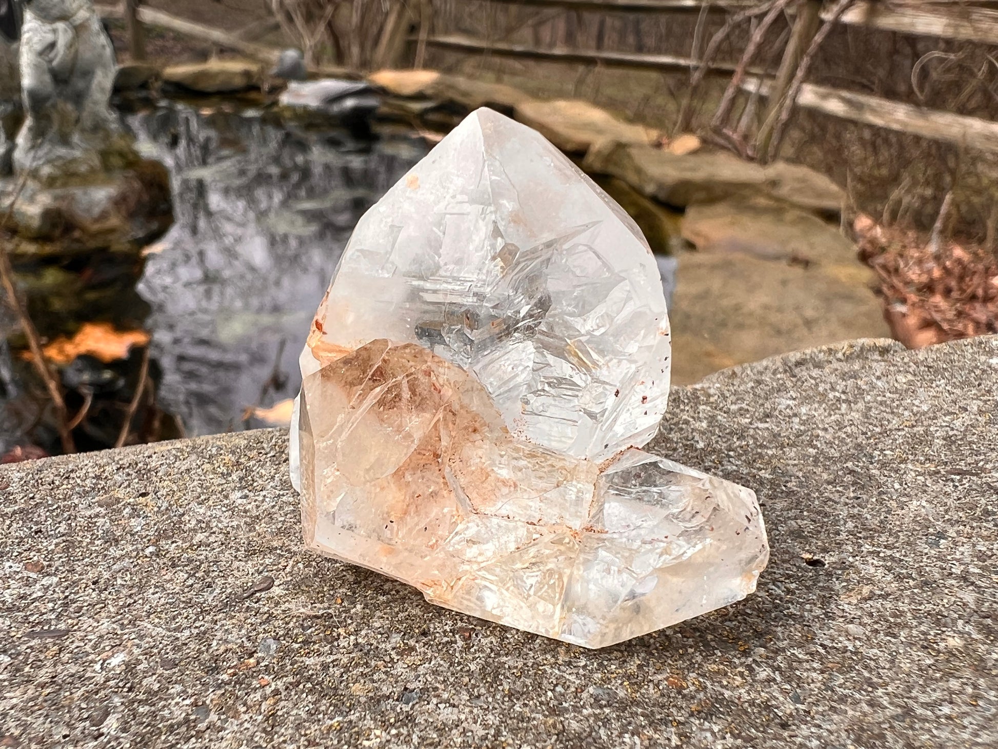 Included Quartz Crystal Specimen Tower - Gem Realm 
