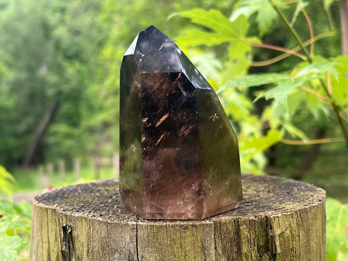 Smoky Quartz Tower ~ Large