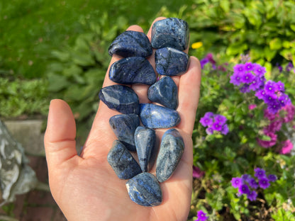 Dumortierite Tumbled Stones