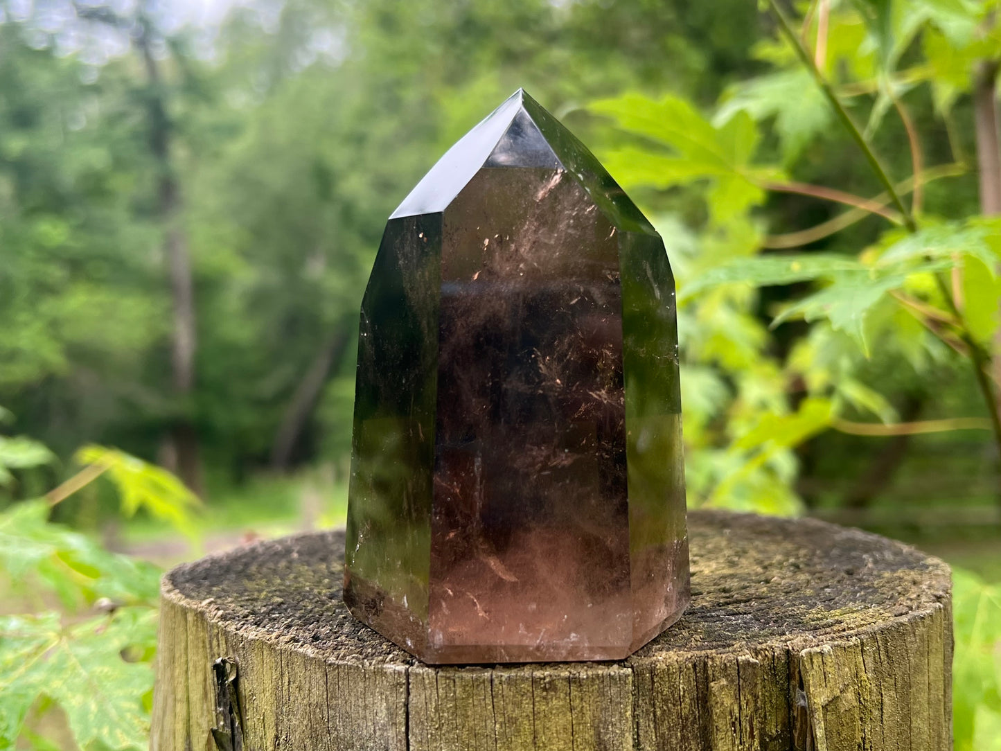 Smoky Quartz Tower ~ Large
