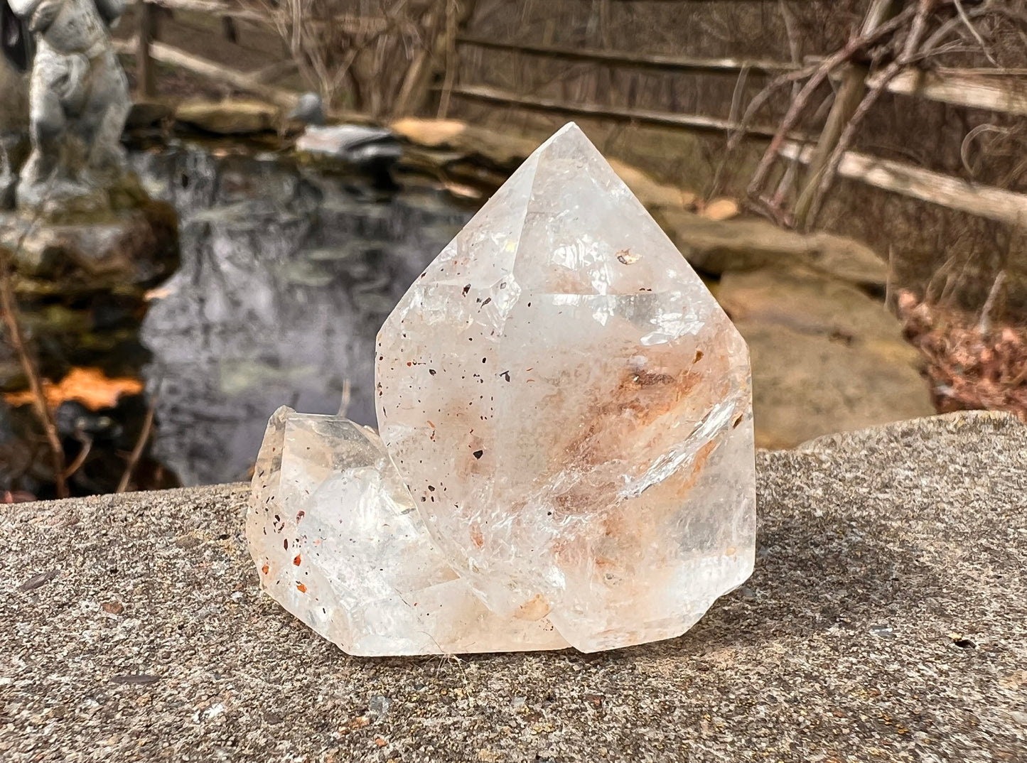 Included Quartz Crystal Specimen Tower - Gem Realm 
