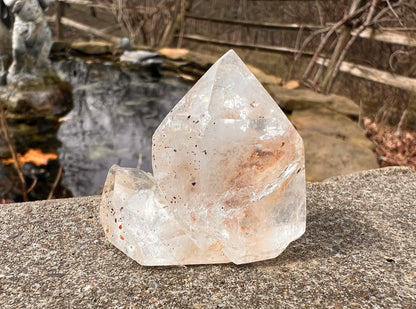 Included Quartz Crystal Specimen Tower - Gem Realm 
