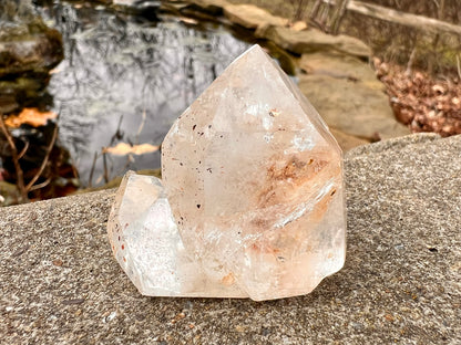 Included Quartz Crystal Specimen Tower - Gem Realm 