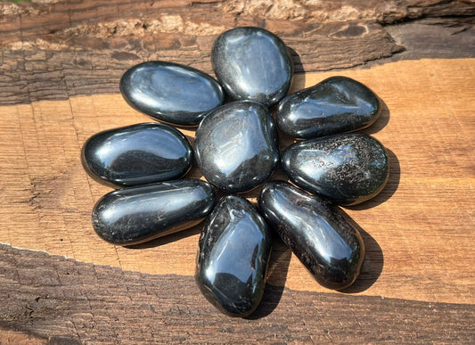 Hematite Tumbled Stone - Gem Realm 