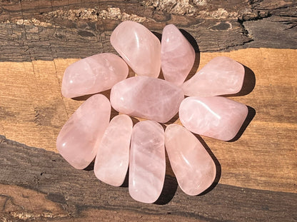 Rose Quartz Tumbled Stones