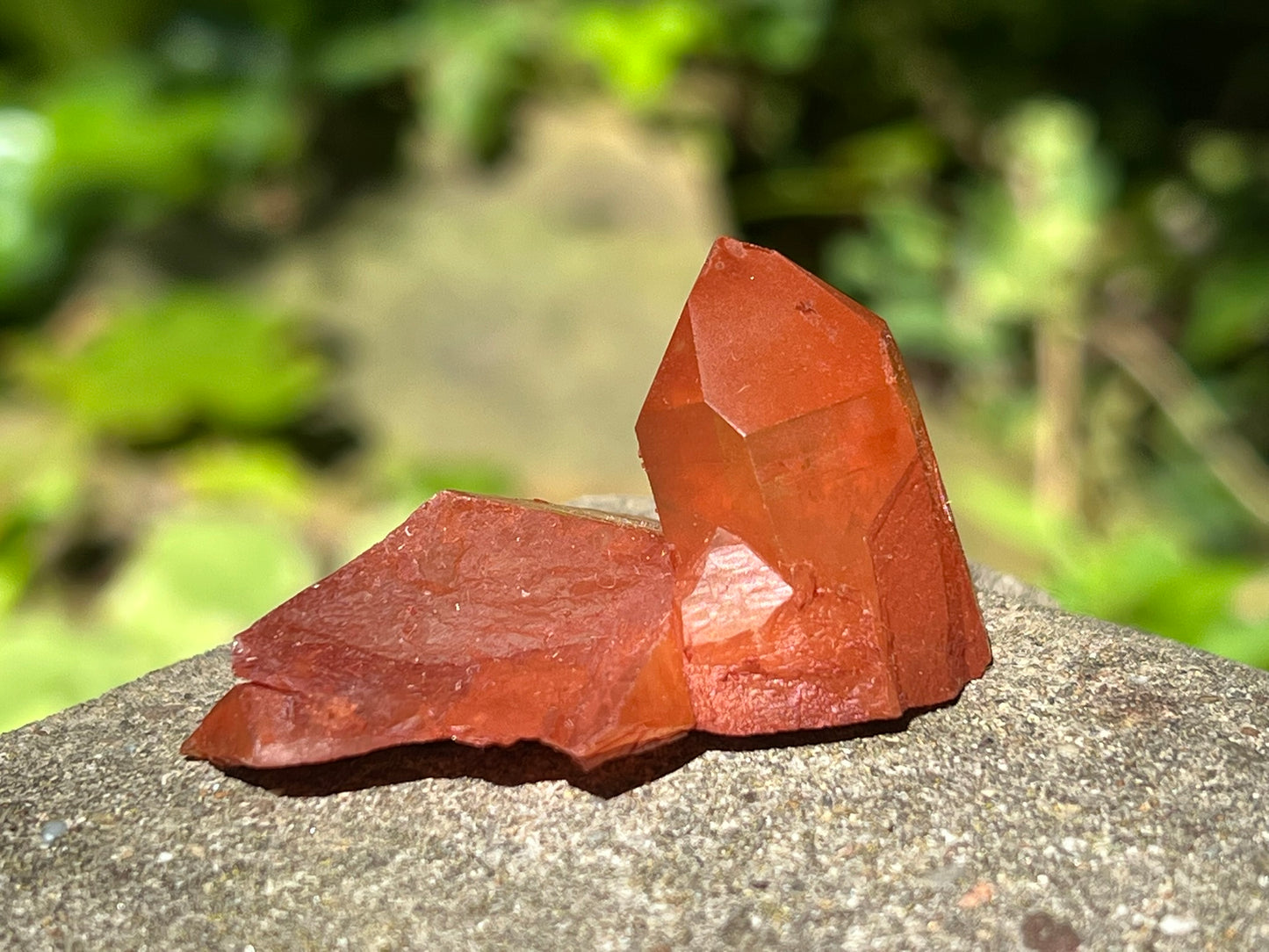 Tangerine Quartz Specimen ~ Reserved for Amy Y.