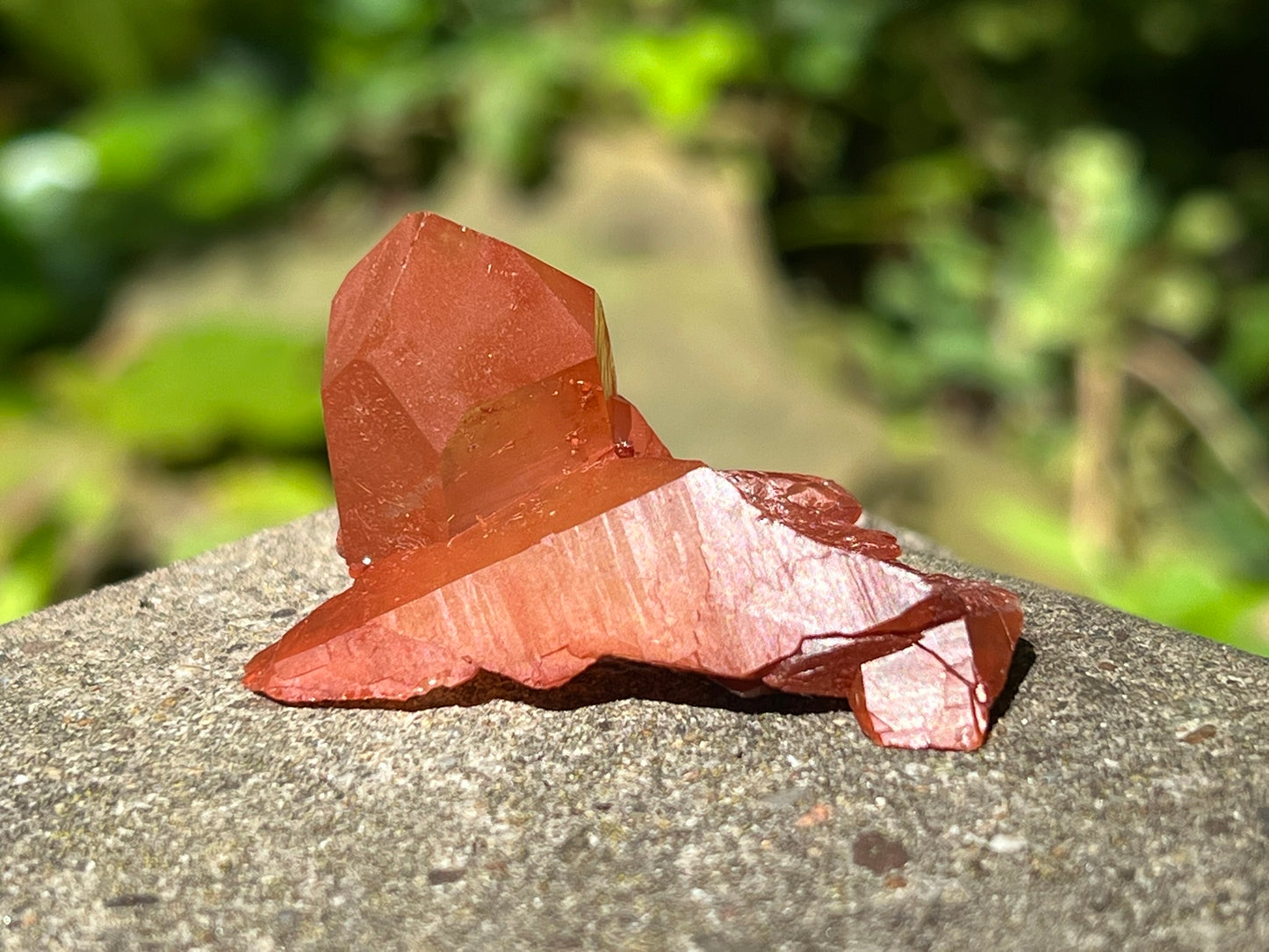 Tangerine Quartz Specimen ~ Reserved for Amy Y.