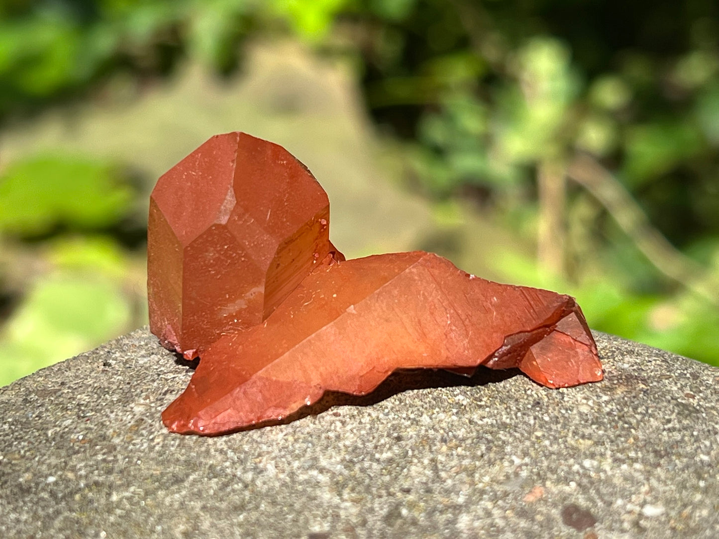 Tangerine Quartz Specimen ~ Reserved for Amy Y.