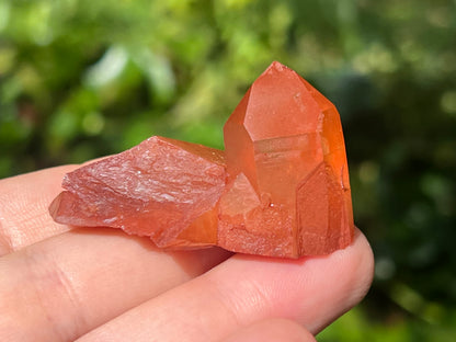 Tangerine Quartz Specimen ~ Reserved for Amy Y.