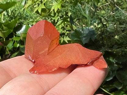 Tangerine Quartz Specimen ~ Reserved for Amy Y.