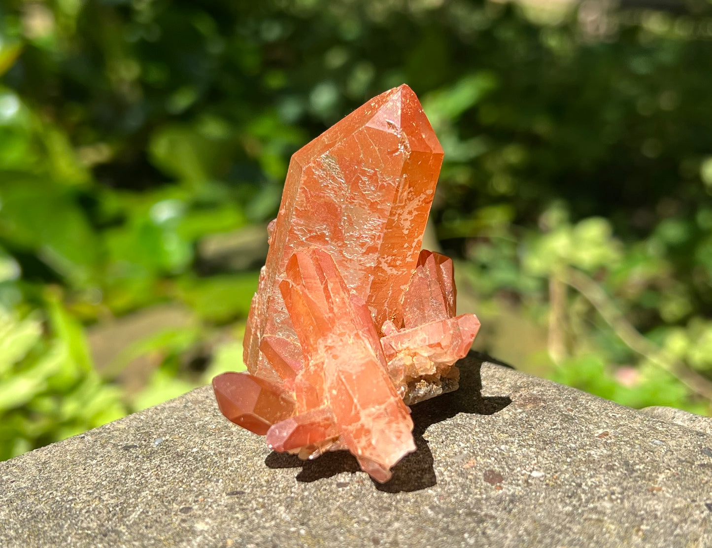 Tangerine Quartz Specimen