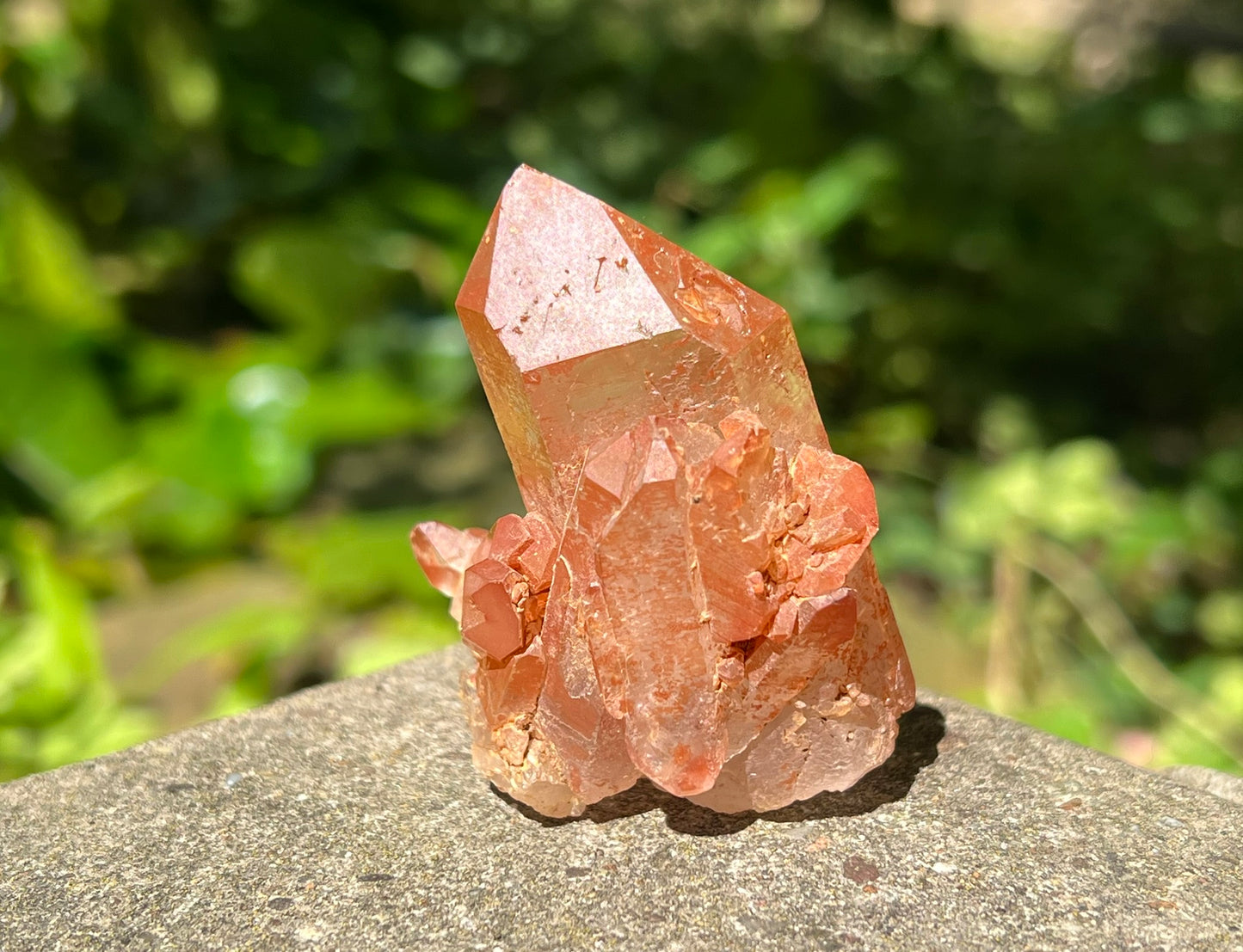 Tangerine Quartz Specimen