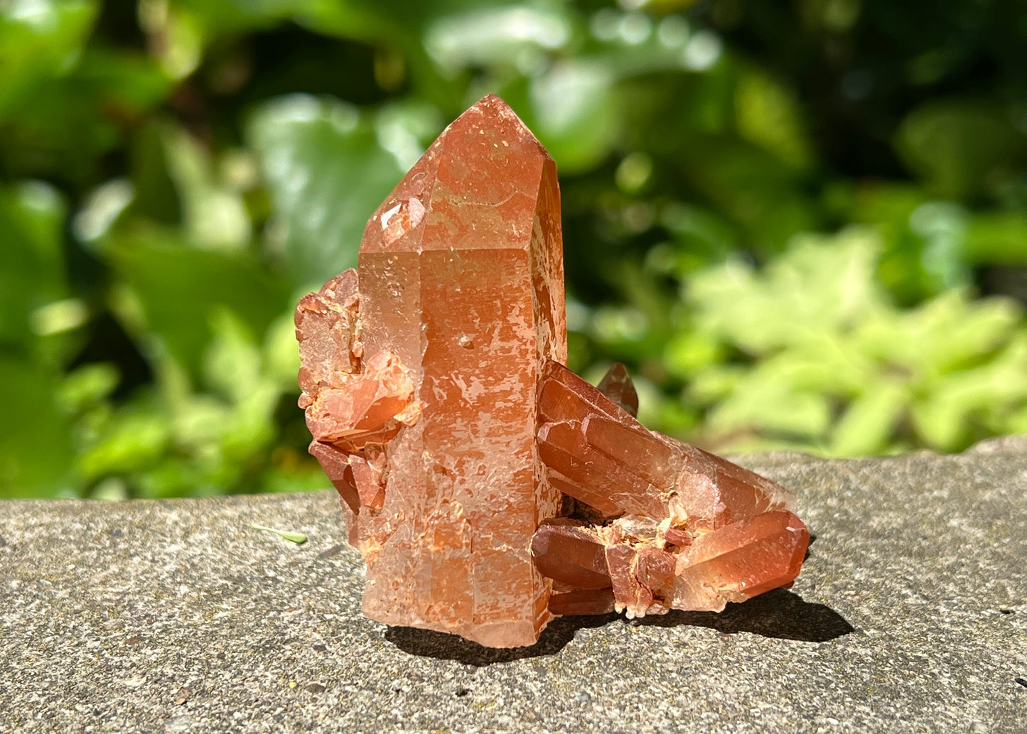 Tangerine Quartz Specimen