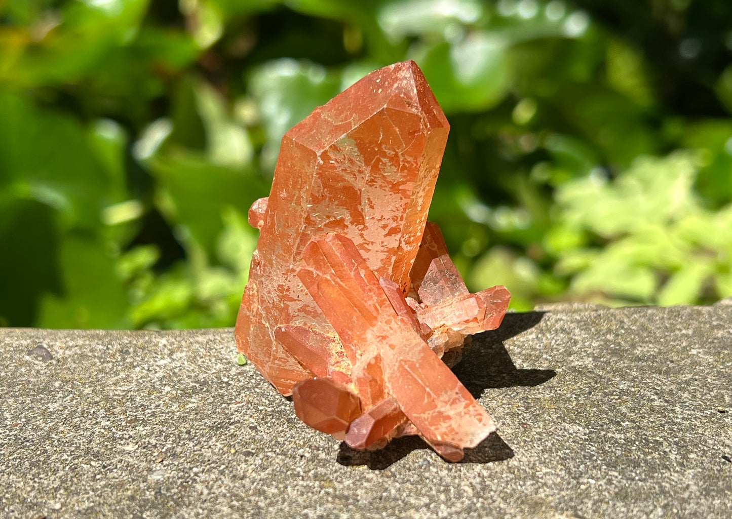 Tangerine Quartz Specimen