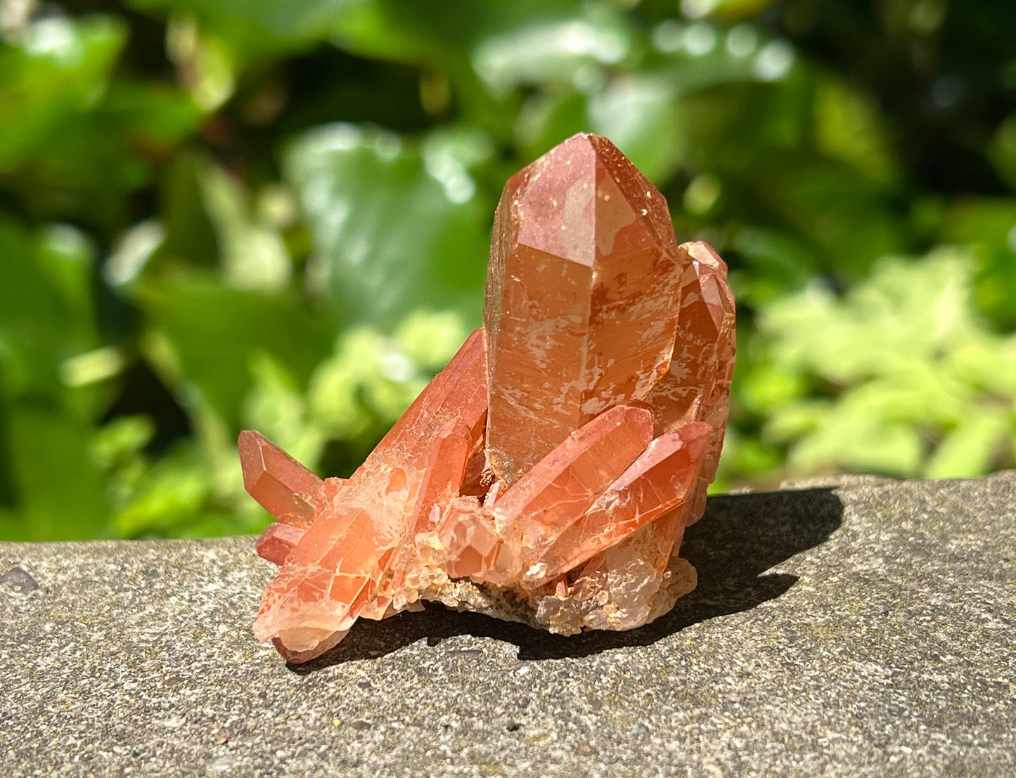 Tangerine Quartz Specimen