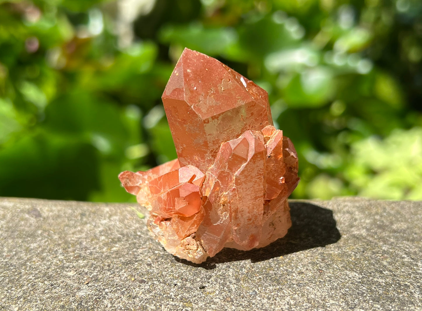 Tangerine Quartz Specimen