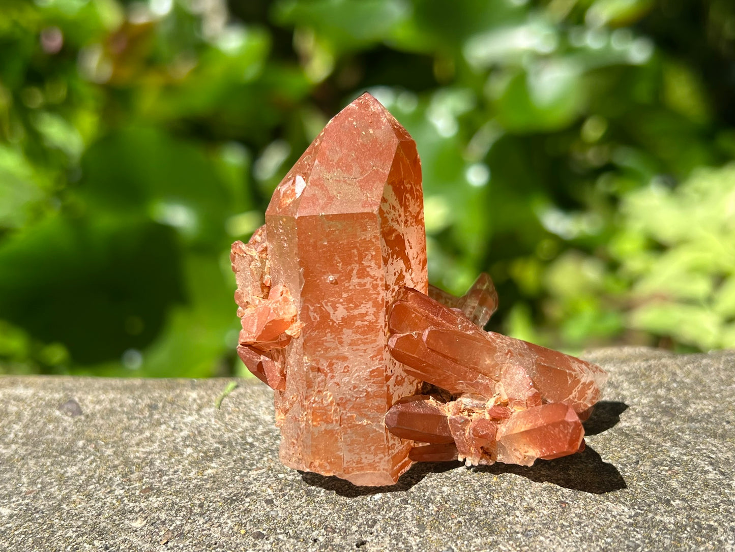 Tangerine Quartz Specimen