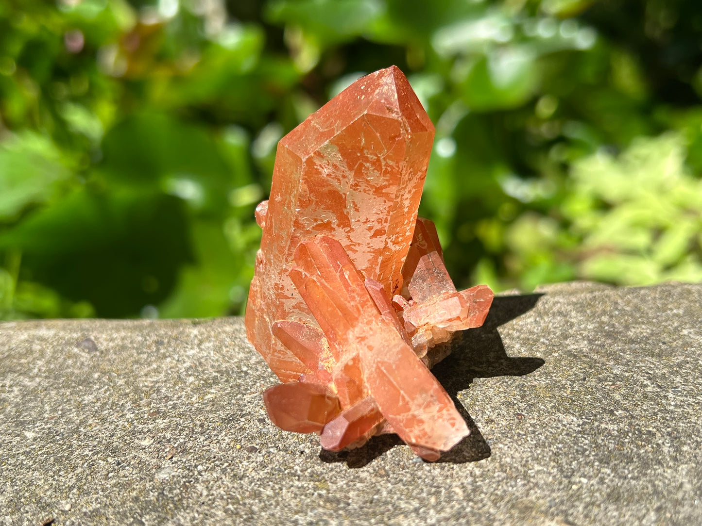 Tangerine Quartz Specimen