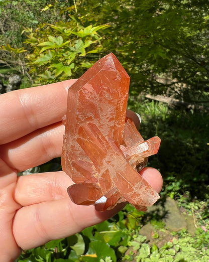 Tangerine Quartz Specimen