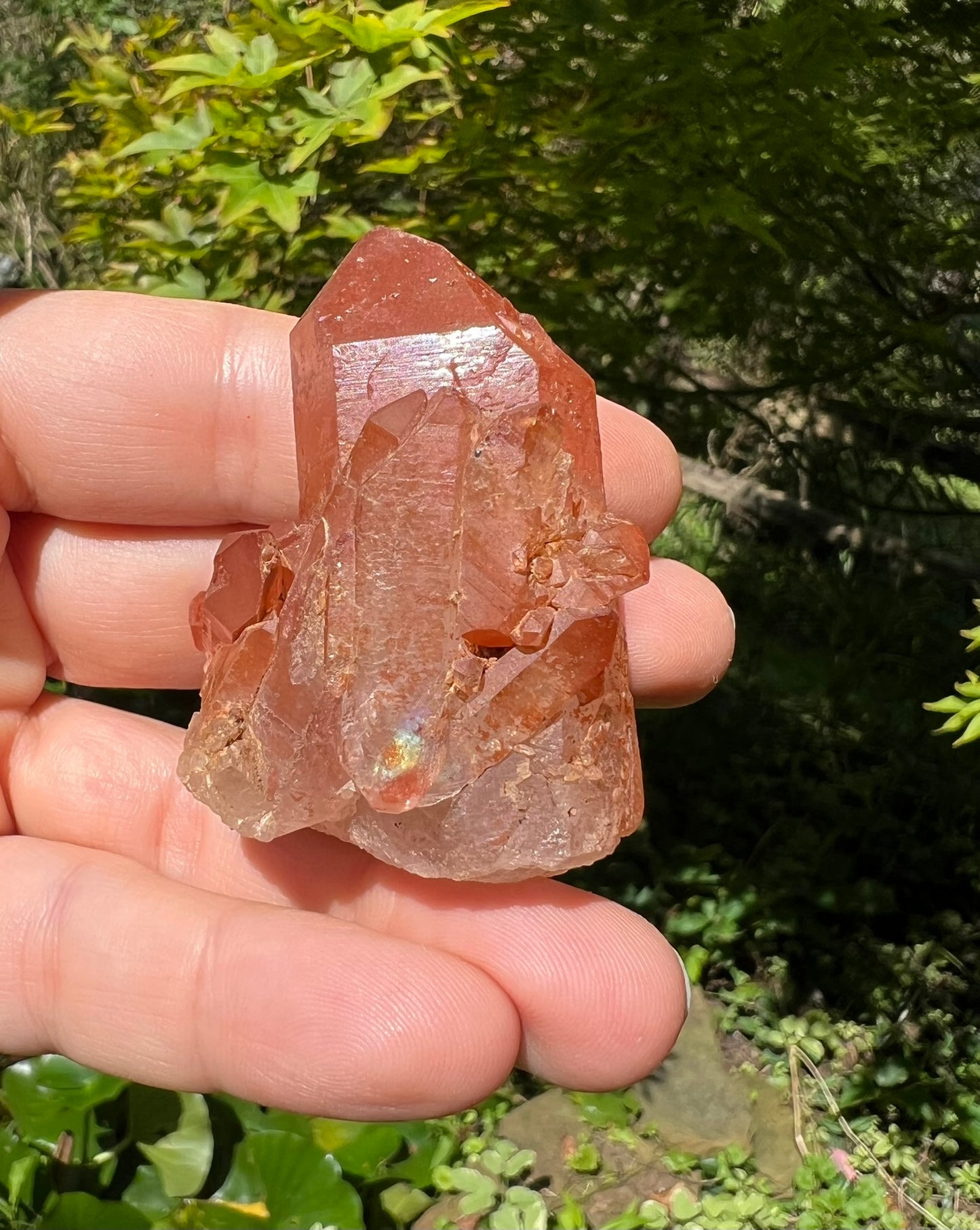 Tangerine Quartz Specimen