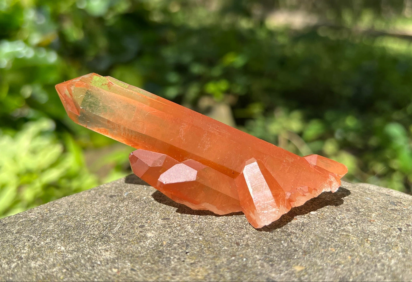 Tangerine Quartz Specimen
