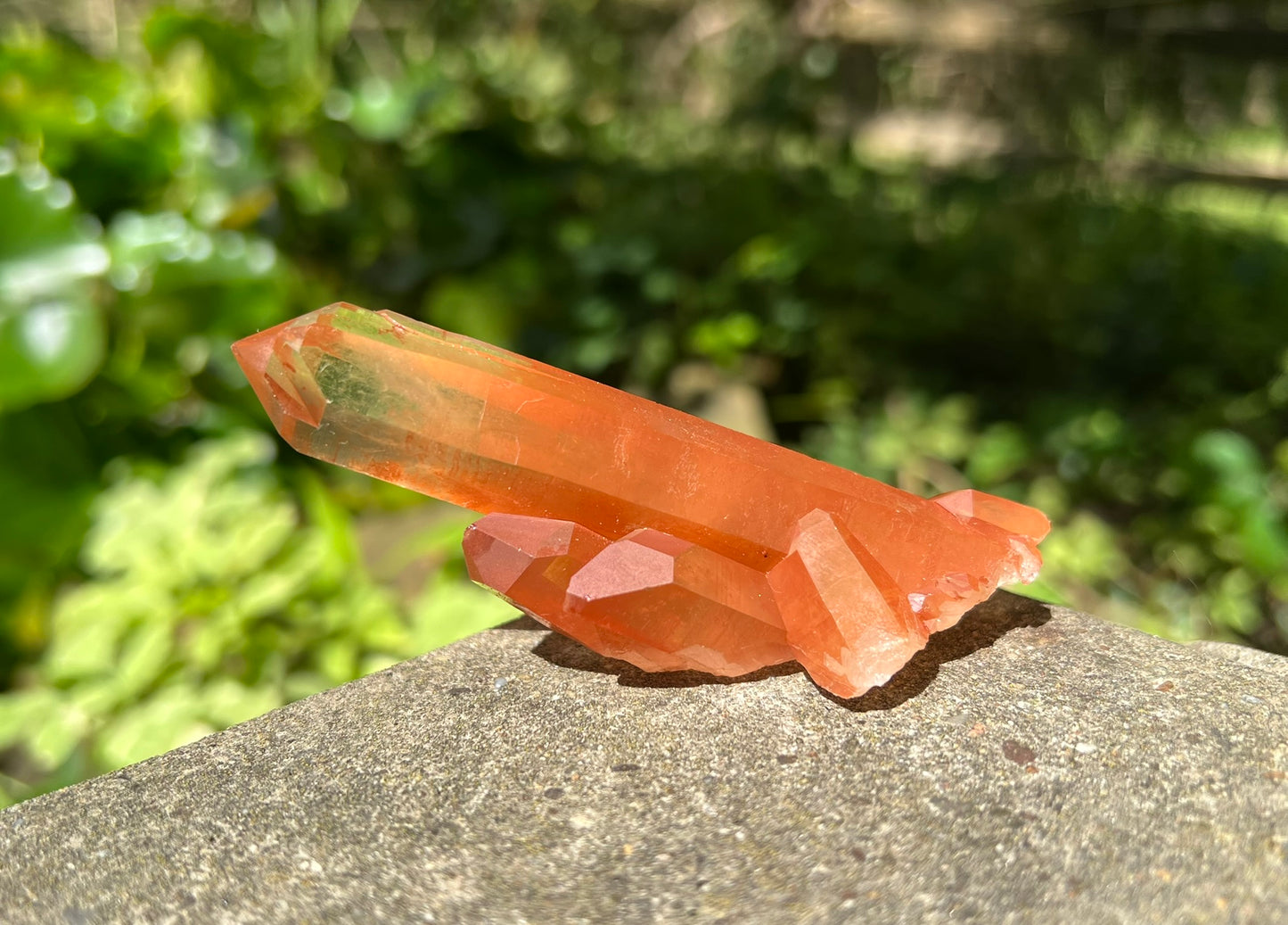 Tangerine Quartz Specimen