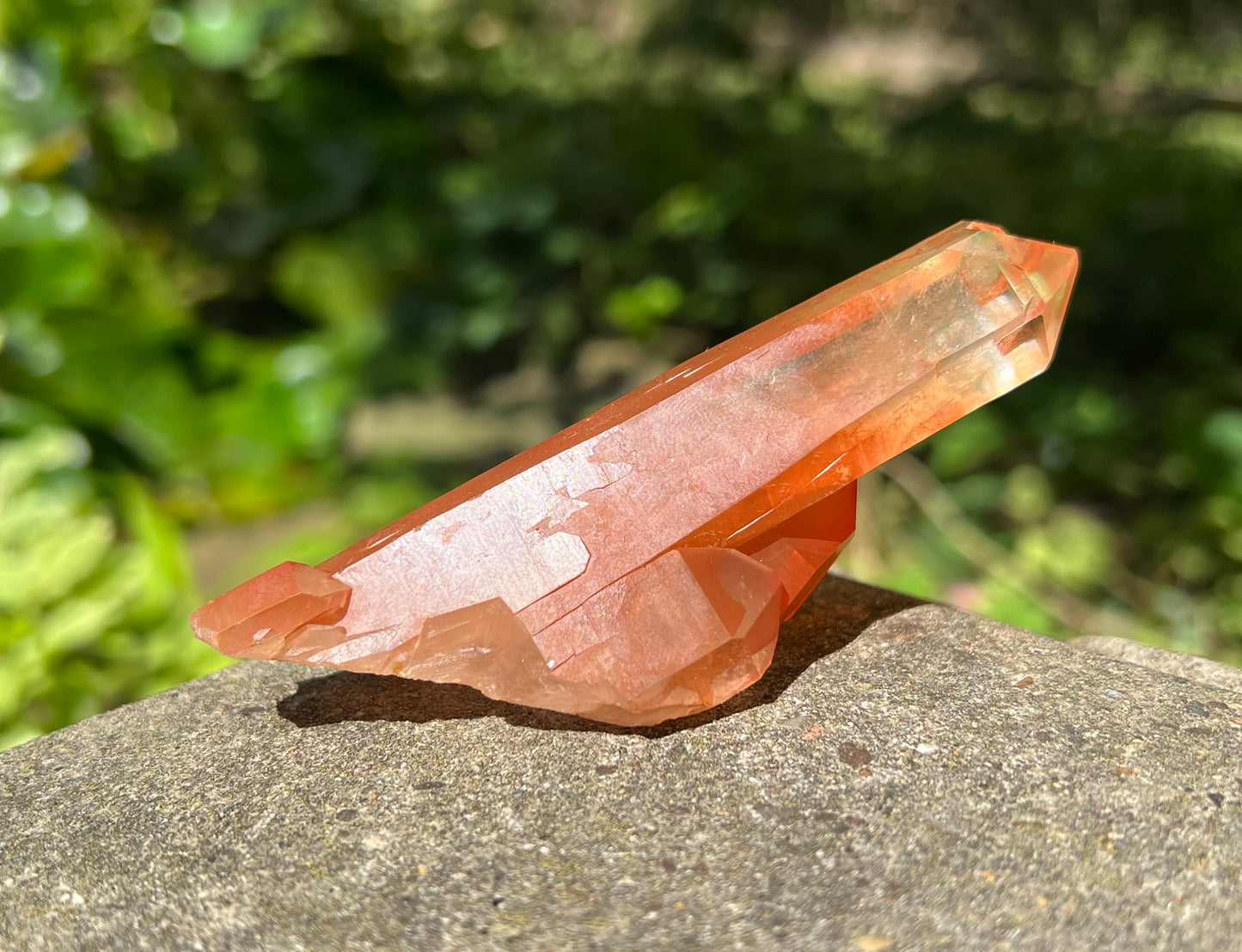 Tangerine Quartz Specimen
