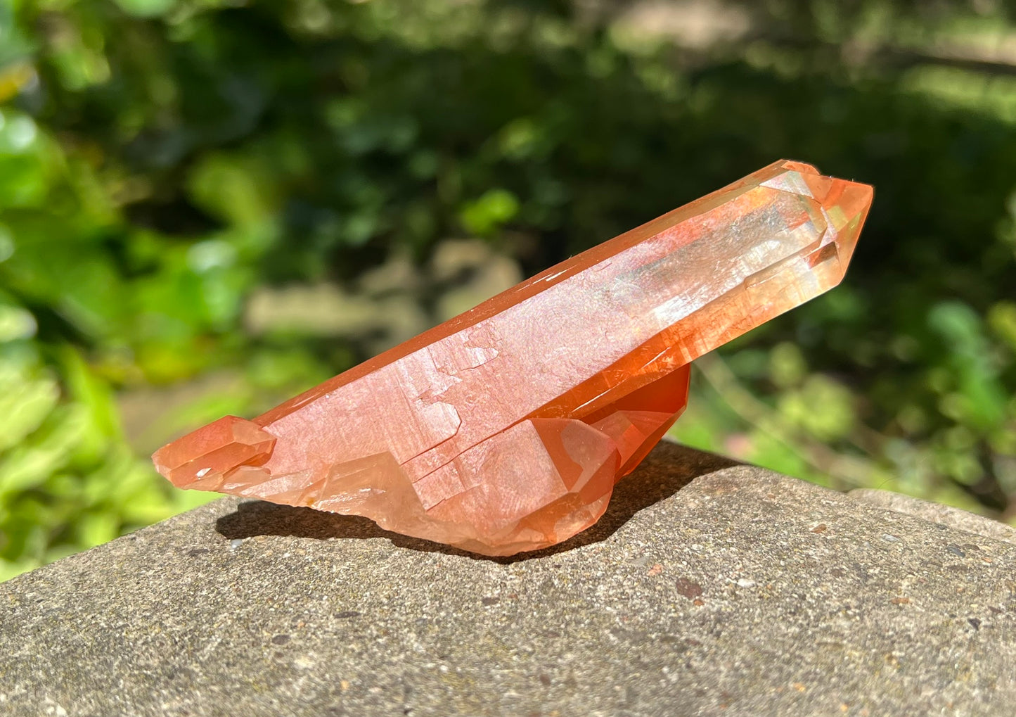 Tangerine Quartz Specimen
