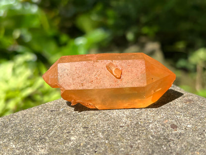 Tangerine Quartz Double Terminated Point