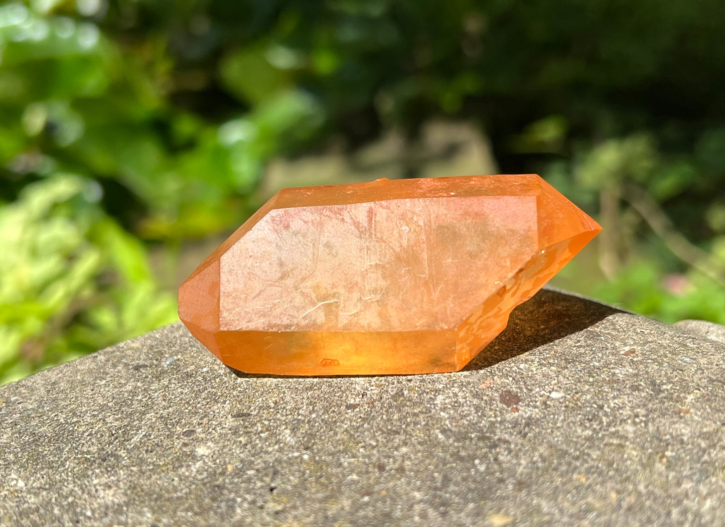 Tangerine Quartz Double Terminated Point