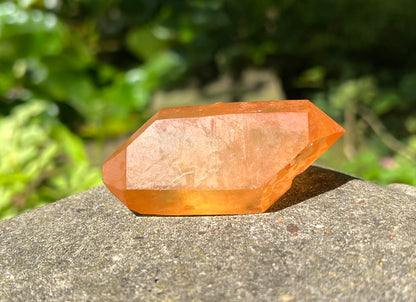 Tangerine Quartz Double Terminated Point