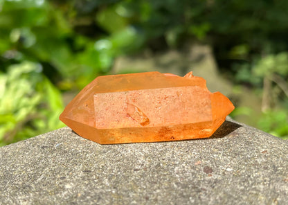 Tangerine Quartz Double Terminated Point