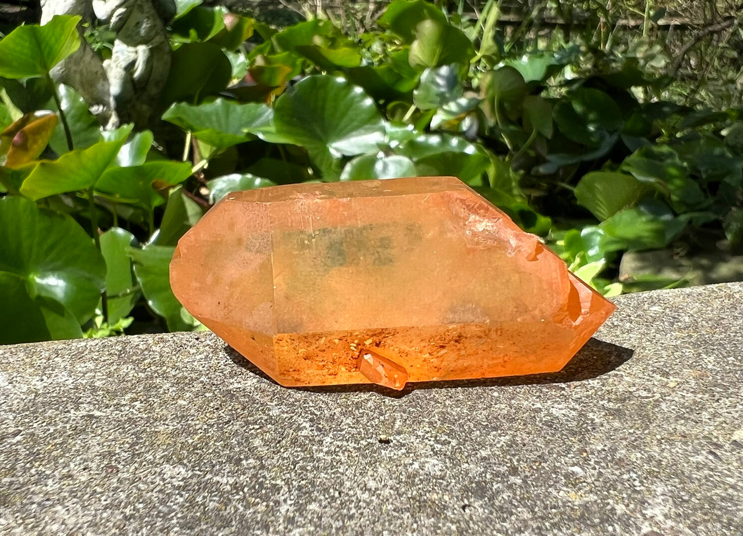 Tangerine Quartz Double Terminated Point