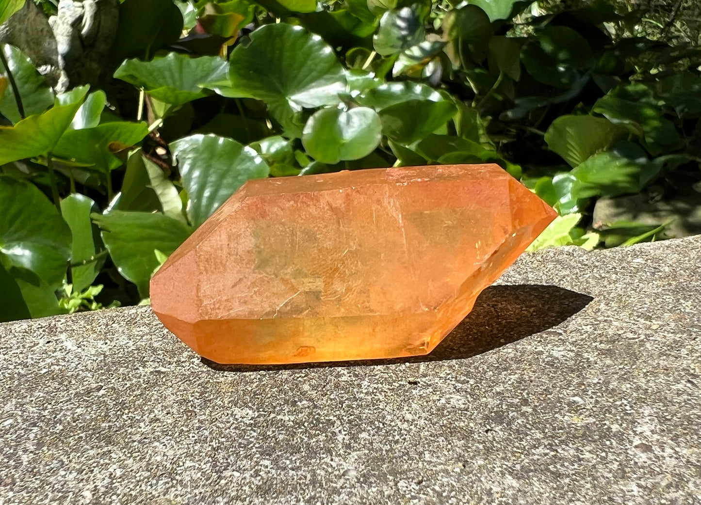Tangerine Quartz Double Terminated Point