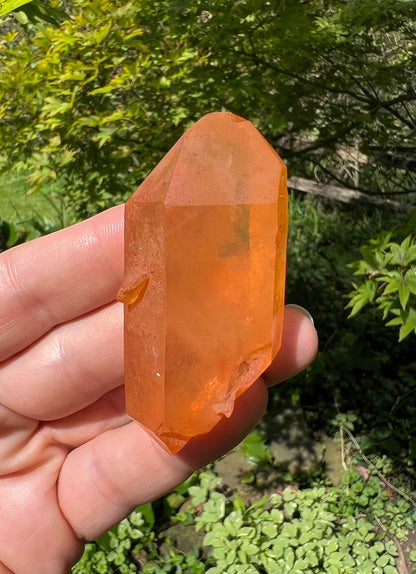 Tangerine Quartz Double Terminated Point