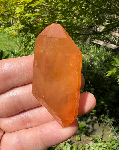 Tangerine Quartz Double Terminated Point
