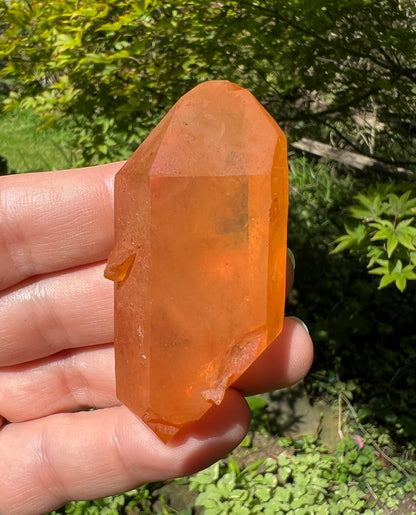 Tangerine Quartz Double Terminated Point