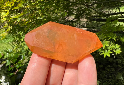 Tangerine Quartz Double Terminated Point