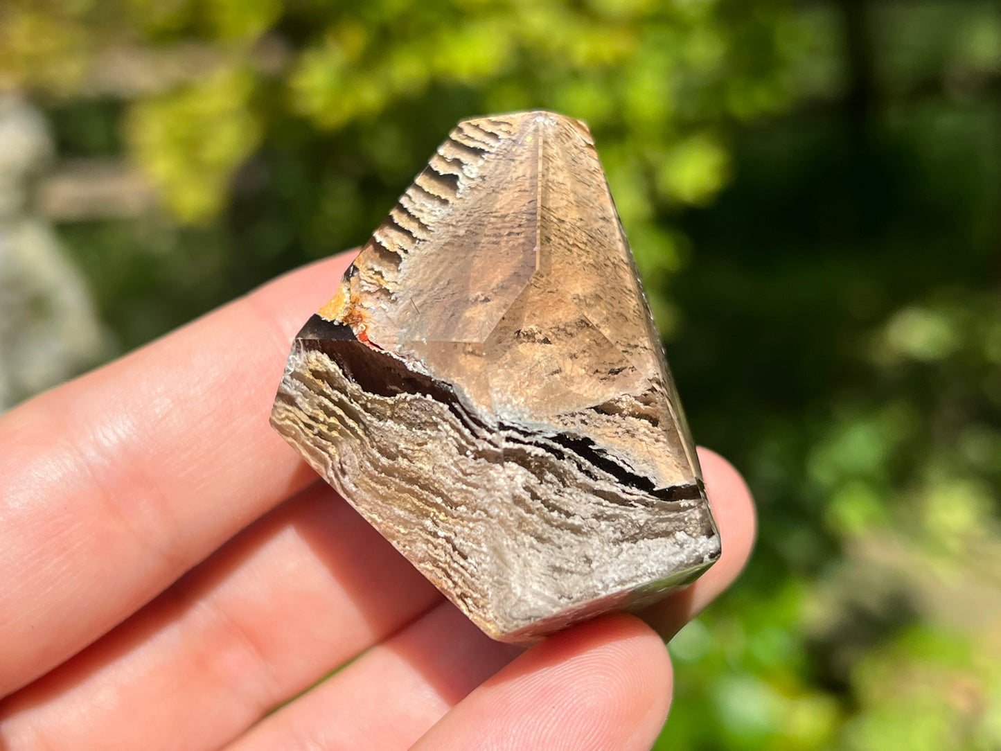 Smoky Garden Quartz Freeform ~ Brazil