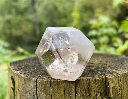 Smoky Phantom Quartz Freeform ~ Brazil