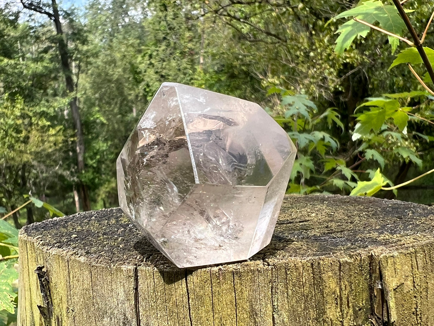 Smoky Phantom Quartz Freeform ~ Brazil