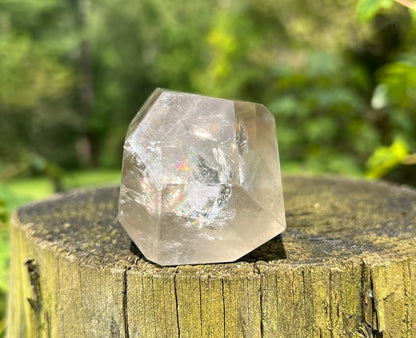 Smoky Phantom Quartz Freeform ~ Brazil