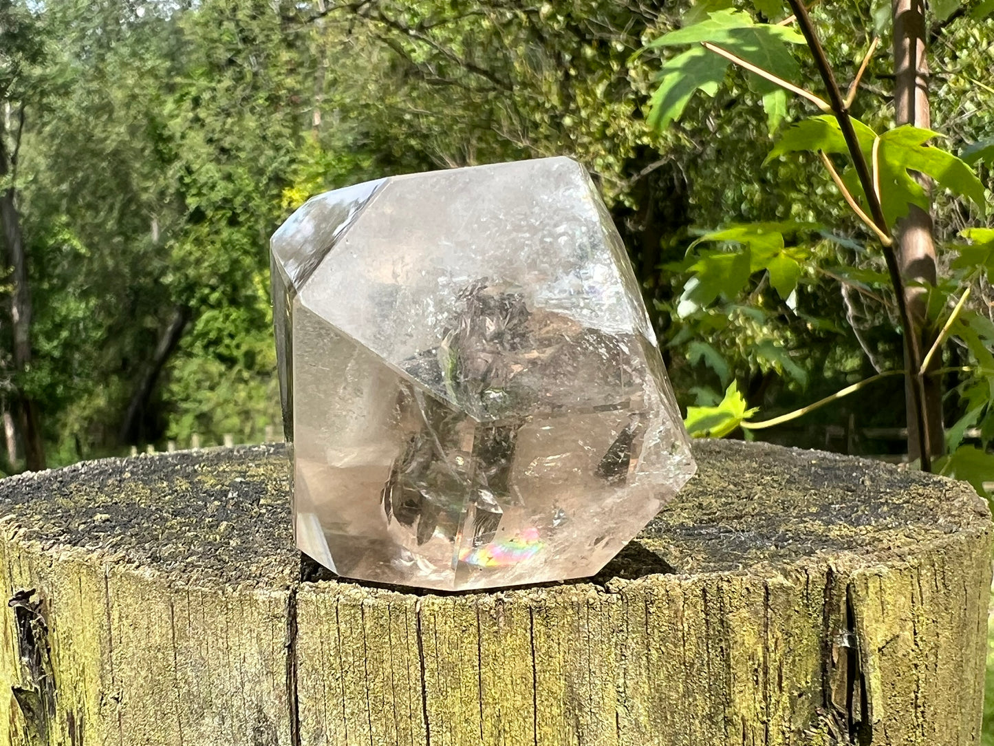 Smoky Phantom Quartz Freeform ~ Brazil