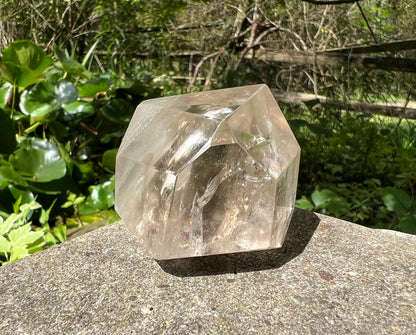 Smoky Phantom Quartz Freeform ~ Brazil