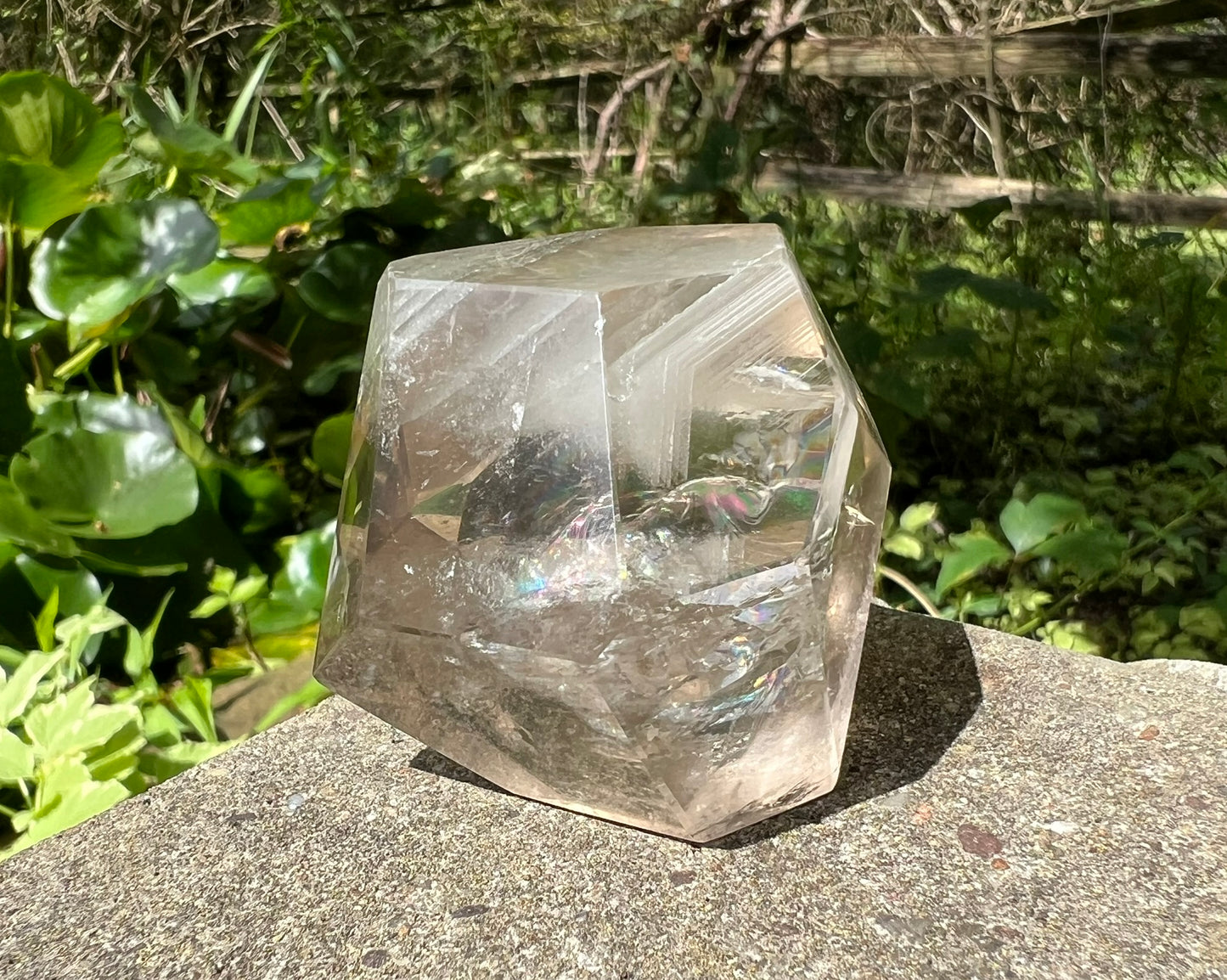 Smoky Phantom Quartz Freeform ~ Brazil