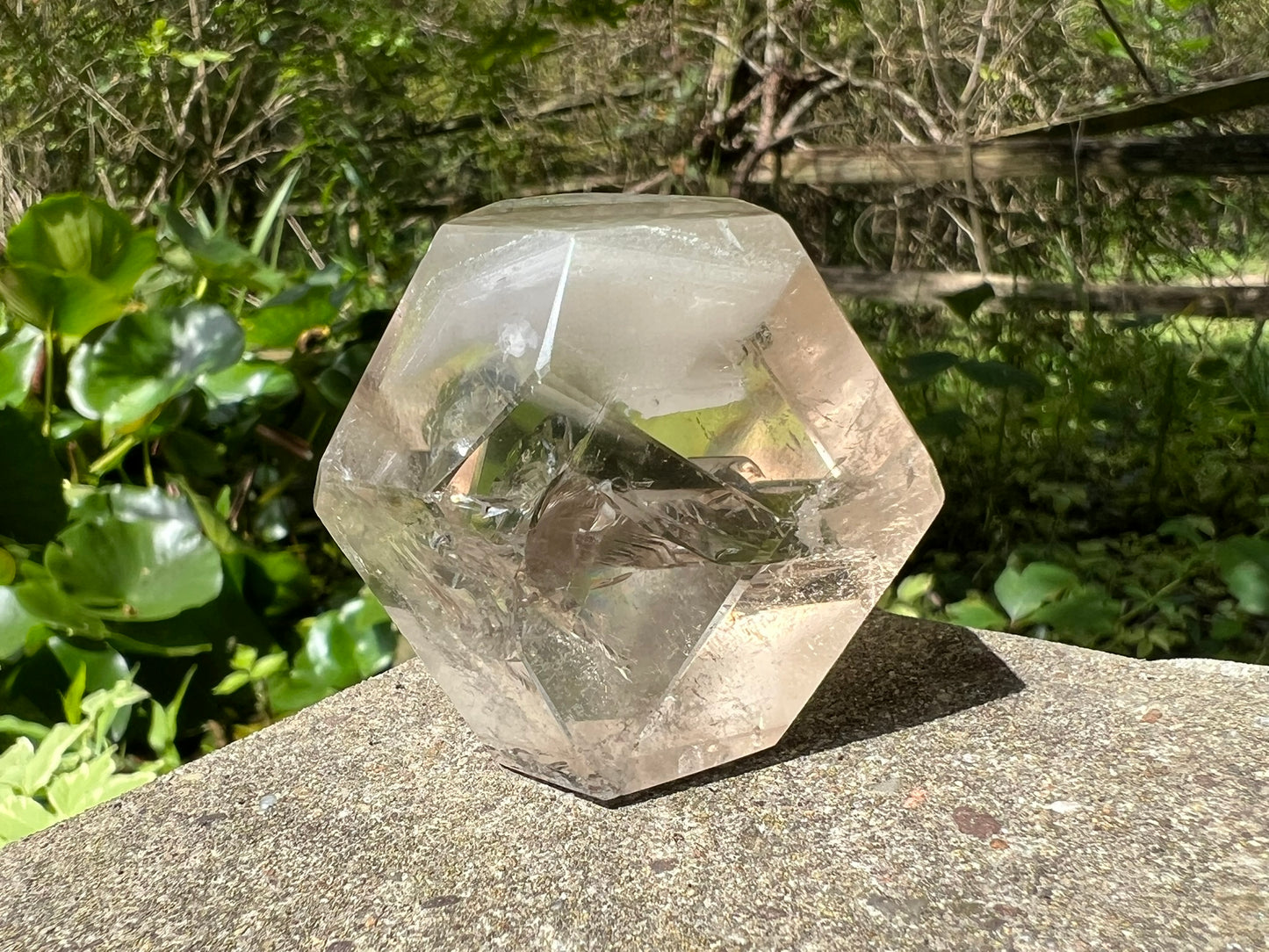 Smoky Phantom Quartz Freeform ~ Brazil