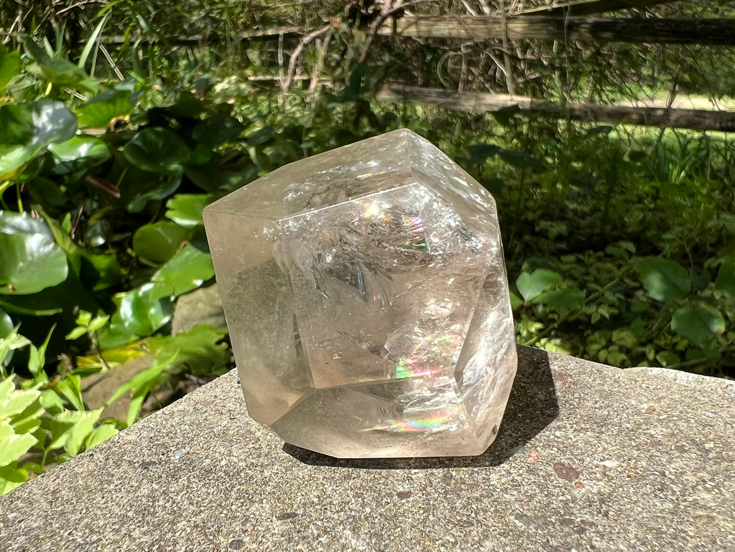 Smoky Phantom Quartz Freeform ~ Brazil